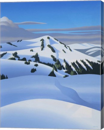 Framed White Mountain Print