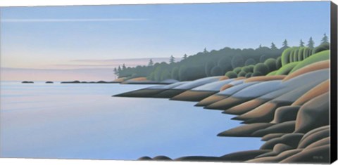 Framed Arbutus Point Dawn Print