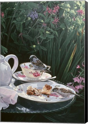 Framed Tea For Two Print