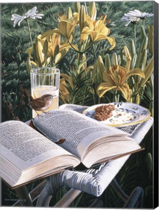 Framed Summer Reading Print