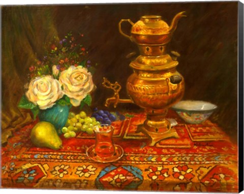 Framed Tea Pot Print