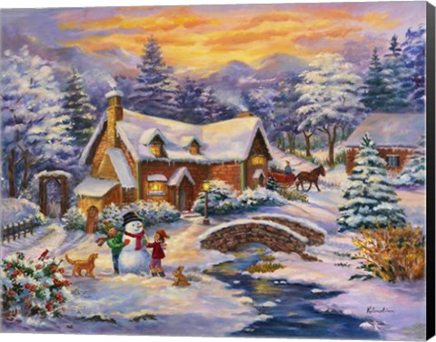 Framed Winter Wonderland Print
