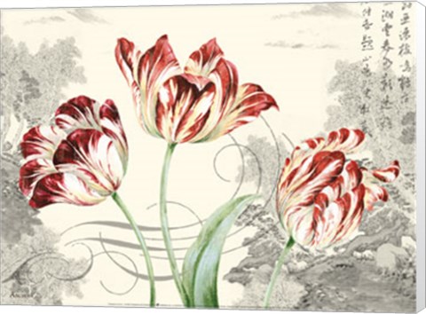Framed Imperial Tulips Print