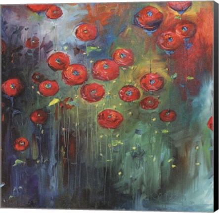 Framed Passion Flows Print