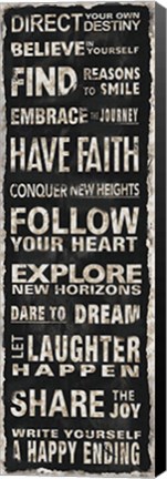 Framed Transit Happy Ending Print