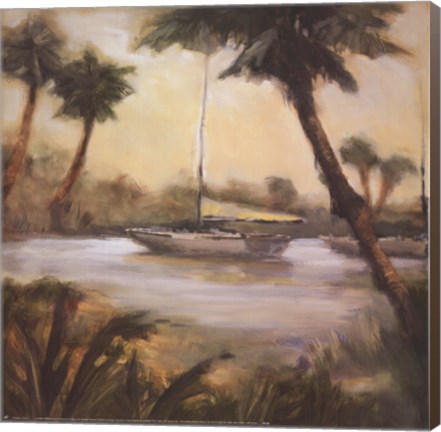 Framed Palm Cove One Print