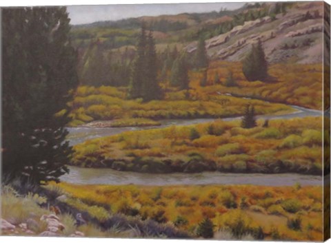 Framed Horse Creek Print