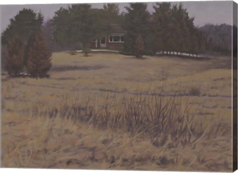 Framed Kensington Field Print