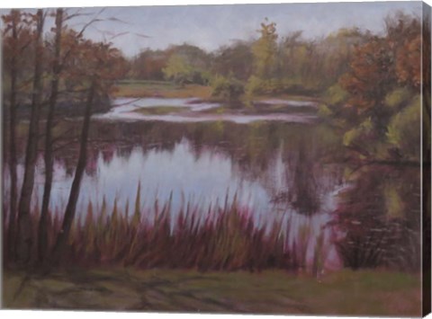 Framed Kent Lake 1 Print