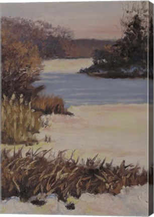 Framed Kent Lake Snow Print