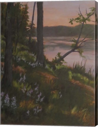 Framed Lupines Print