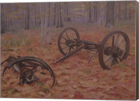 Framed Ol Wagon Print