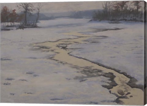 Framed Trickle Print