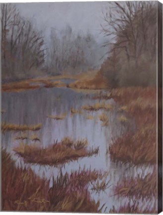 Framed Wetland, Kensington Print