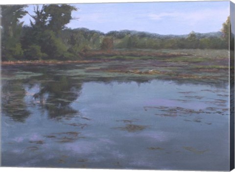 Framed Heron Isle Print