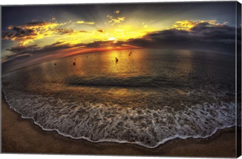 Framed Another Day In Paradise Print