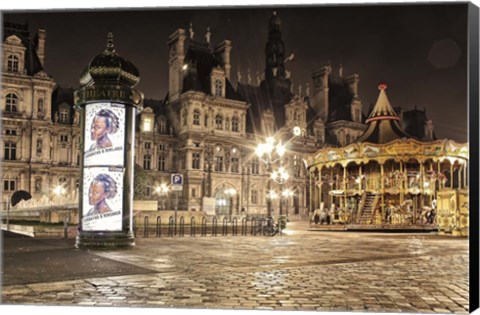 Framed Night Carnival Print