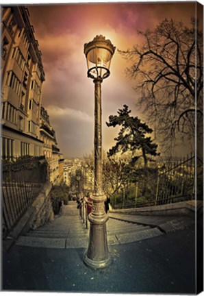 Framed Reverbere Print