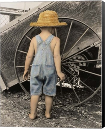 Framed Discovering The Wheel Print