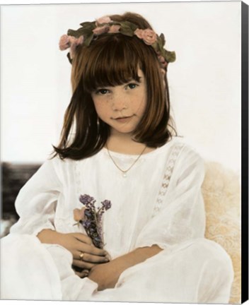 Framed Angel Face Print