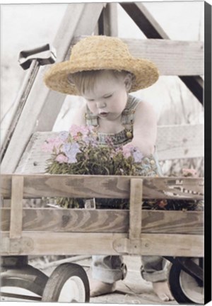 Framed Planting Time Print