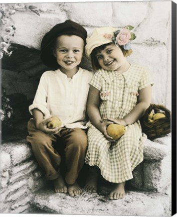 Framed Barefoot In Tuscany Print