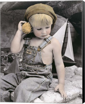 Framed Waiting To Hear From You (2) Print