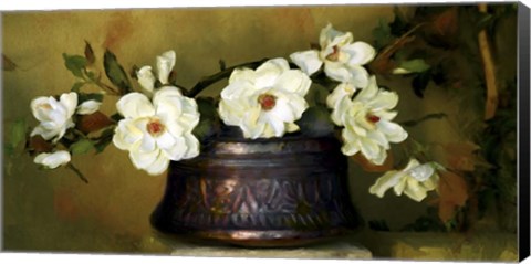 Framed Magnolias Print