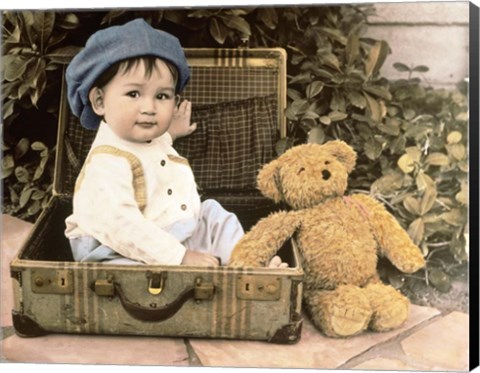 Framed Lets Go! Print