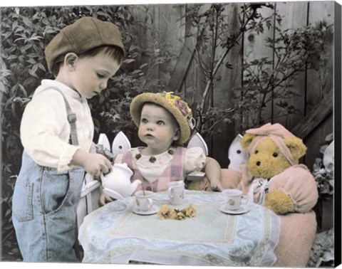 Framed One Lump Or Two Print