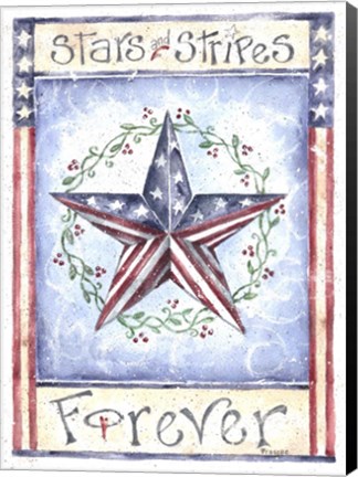 Framed Stars and Stripes Forever Print