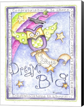 Framed Dream Big Print