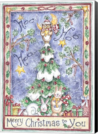 Framed Merry Christmas to You Print