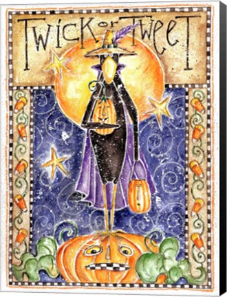 Framed Twick or Tweet Print