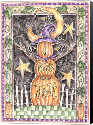 Framed Trick and Treat Print