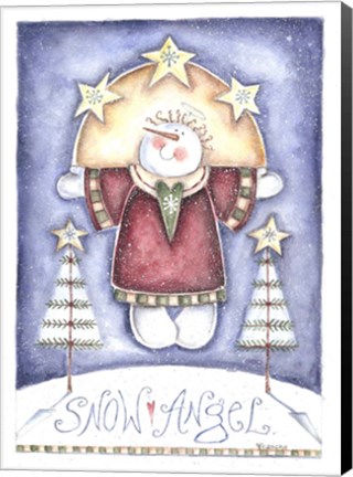 Framed Snow Angel Print