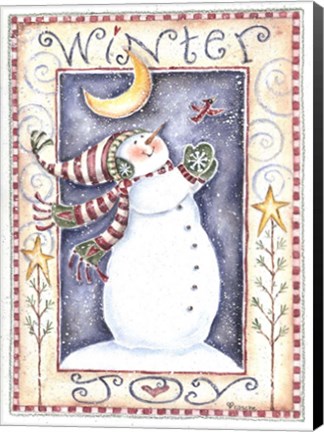 Framed Winter Joy Print