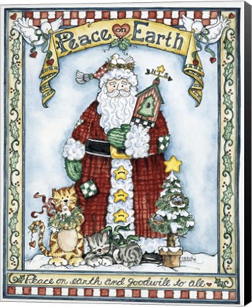 Framed Peace On Earth Print