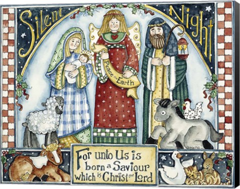 Framed Silent Night Print