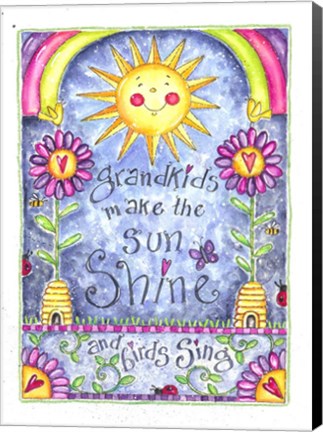 Framed Grandkids Print