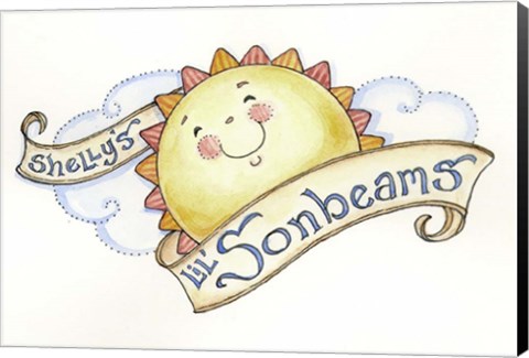 Framed Logo For Sonbeams Print