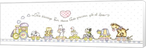 Framed Little Ones To Him Belong Print