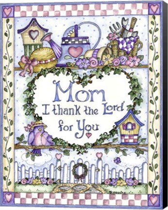 Framed Mom Design Print