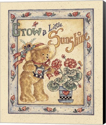 Framed Grow a Little Sunshine Print