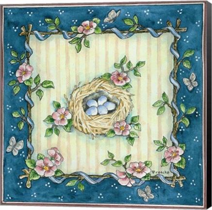 Framed Bird Nest Print