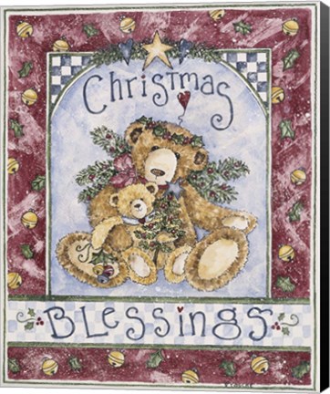 Framed Christmas Blessing Print