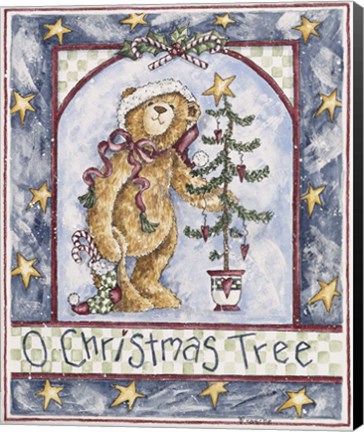 Framed O' Christmas Tree Print