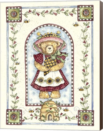 Framed Friend Is A Bee-Utiful Blessing Print