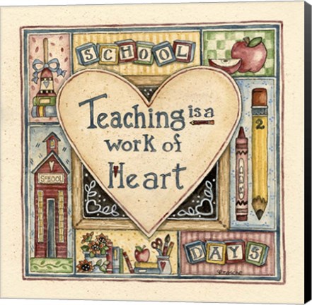 Framed Teaching Print