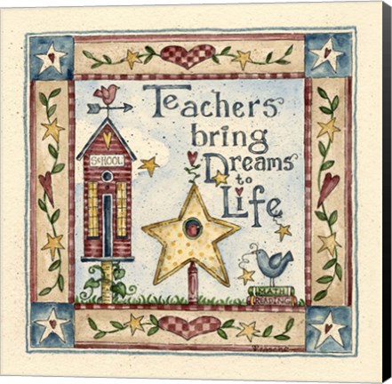 Framed Dreams Print